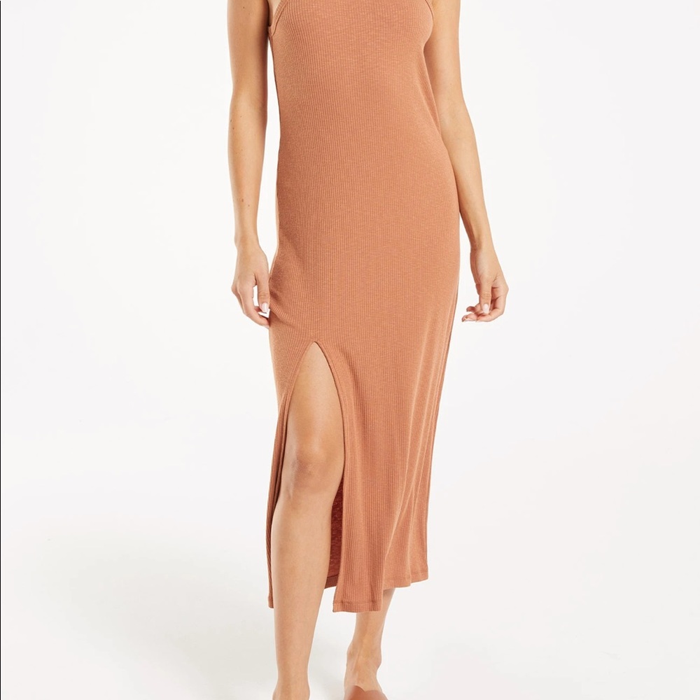 Z Supply Palisades dress in rust- XS